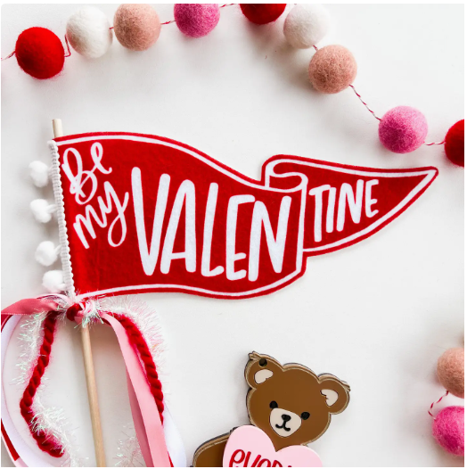 Be My Valentine Flag
