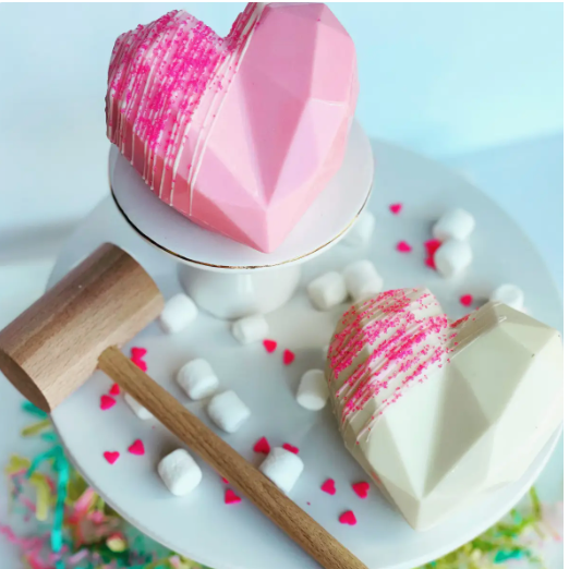 Chocolate Breakable Heart, Valentines Day