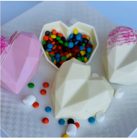 Chocolate Breakable Heart, Valentines Day