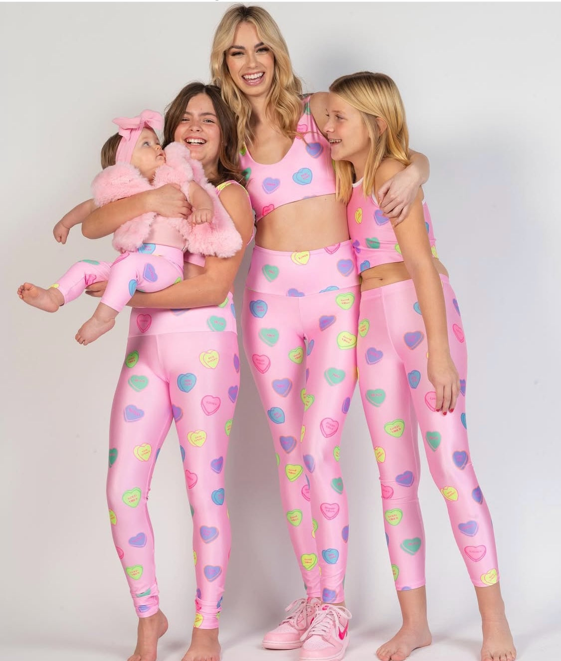 Valentine's Day Conversation Heart Leggings